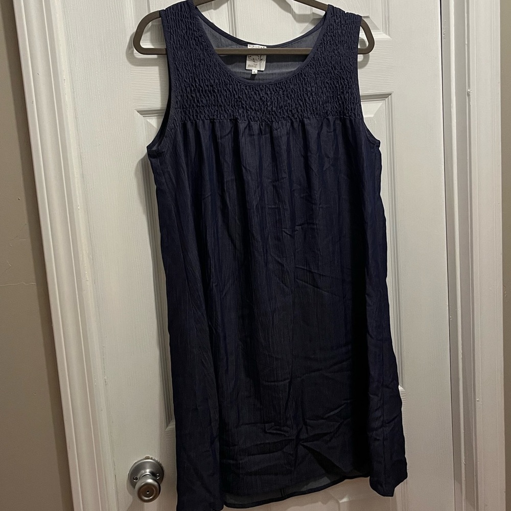 Naïf Navy/denim dress/tunic